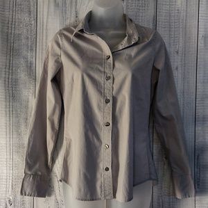 Old Navy Gray Button Up EUC